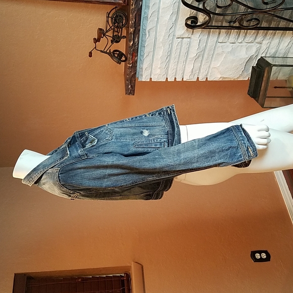Refashioned jean jacket - Picture 3 of 5